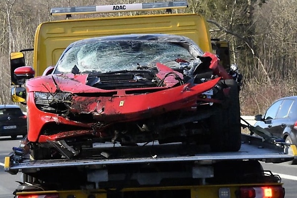 Prospective Buyer, A Popular DJ, Destroys ₦2 Billion Ferrari SF90 Stradale During Test Drive - autojosh