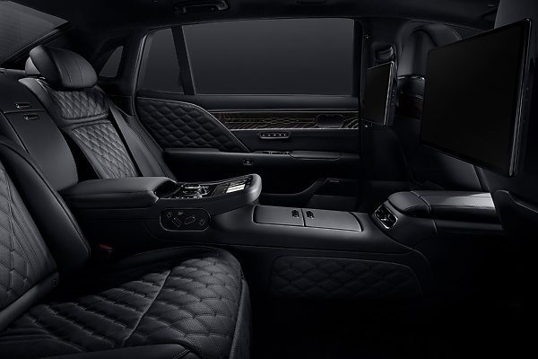 Genesis Introduces Black-out Version Of Its Flagship Genesis G90 Long Wheel Base - autojosh 