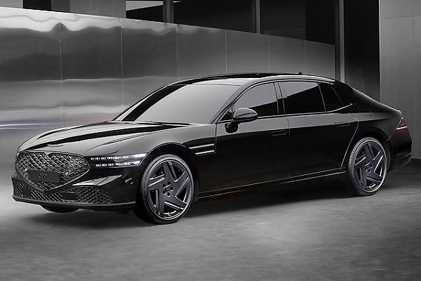 Genesis Introduces Black-out Version Of Its Flagship Genesis G90 Long Wheel Base - autojosh 