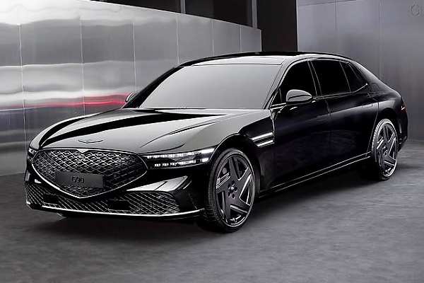 Genesis Introduces Black-out Version Of Its Flagship Genesis G90 Long Wheel Base - autojosh