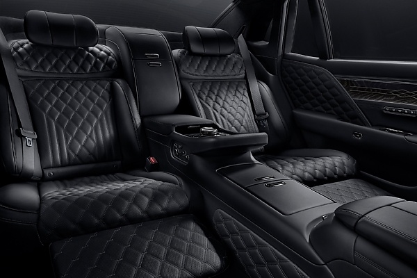 Genesis Introduces Black-out Version Of Its Flagship Genesis G90 Long Wheel Base - autojosh 