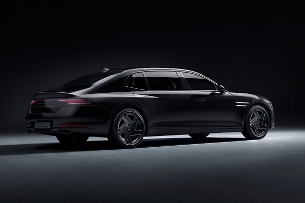 Genesis Introduces Black-out Version Of Its Flagship Genesis G90 Long Wheel Base - autojosh 