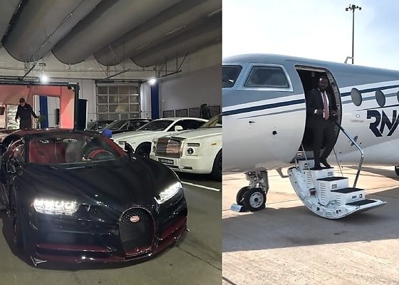 Ghanaian Businessman Gifts Himself Bugatti Chiron, Private Jet To Celebrate 40th Birthday - autojosh