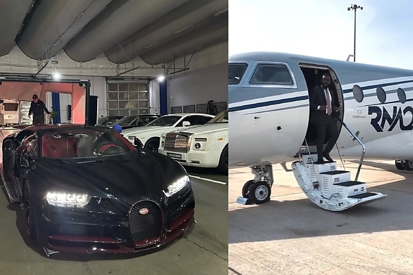 Ghanaian Businessman Gifts Himself Bugatti Chiron, Private Jet To Celebrate 40th Birthday - autojosh