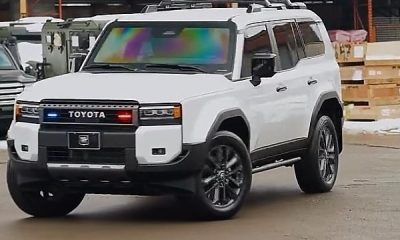 INKAS Armored 2025 Toyota Land Cruiser 250 Series (Prado) Ready To Take You Through The War Zones - autojosh