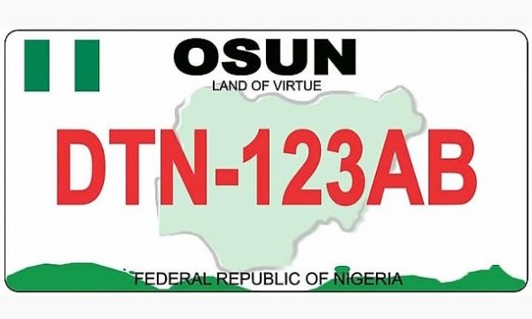 Land Of Virtue” : Alphanumeric Codes On Osun State License Plate Numbers And Their Meaning - autojosh