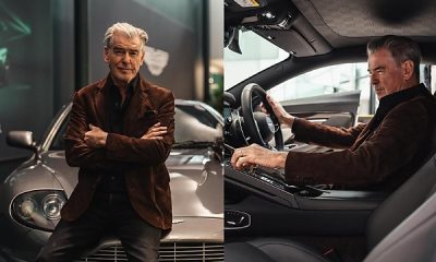 Photos : James Bond Star, Pierce Brosnan, Reunites With Legendary Aston Martin from ‘Die Another Day’ - autojosh