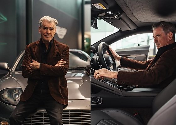 Photos : James Bond Star, Pierce Brosnan, Reunites With Legendary Aston Martin from ‘Die Another Day’ - autojosh