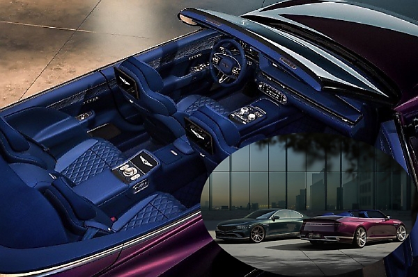 Genesis Unveils G90-based X Gran Coupe Concept And X Gran Convertible Concept - autojosh