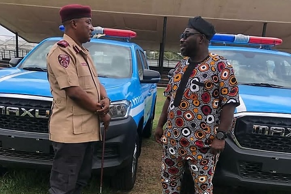 LASG Hands Over Operational Vehicles To FRSC, Including CNG-powered Truck - autojosh 