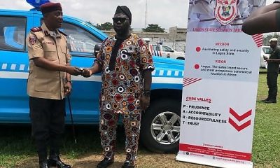 LASG Hands Over Operational Vehicles To FRSC, Including CNG-powered Truck - autojosh