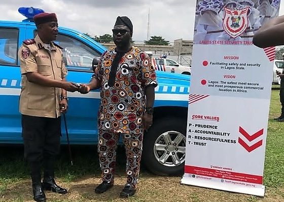 LASG Hands Over Operational Vehicles To FRSC, Including CNG-powered Truck - autojosh