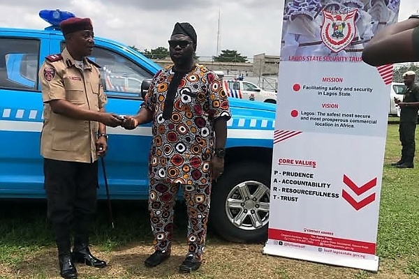 LASG Hands Over Operational Vehicles To FRSC, Including CNG-powered Truck - autojosh