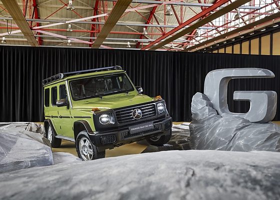 First Photos : Highly Exclusive Mercedes-Benz G-Class Edition Stronger Than The 1980s - autojosh