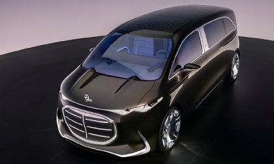 First Photos : All-new Mercedes-Benz Vision V With 65-inch Cinema Screen Previews Upcoming Super-luxury VIP Vans - autojosh