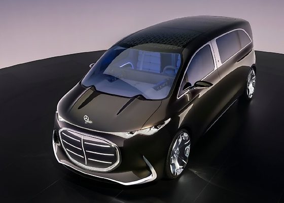 First Photos : All-new Mercedes-Benz Vision V With 65-inch Cinema Screen Previews Upcoming Super-luxury VIP Vans - autojosh