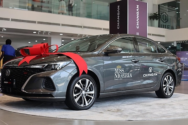 Mikano Presents Brand New Changan Eado Plus To Newly Crowned Miss Nigeria, Doris Ogah (PHOTOS) - autojosh 