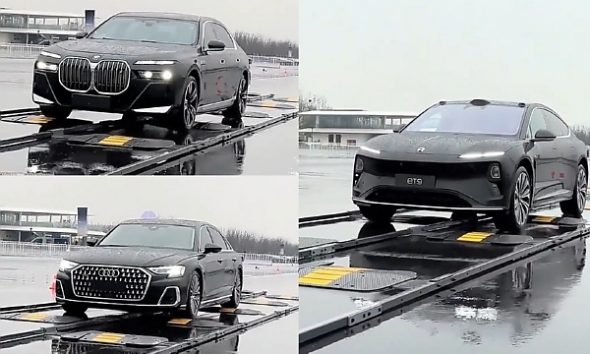 Chinese NIO ET9 Goes Against BMW 7 Series And Audi A8 In A Suspension Test With Shocking Results - autojosh