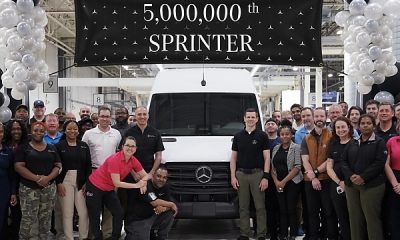 5 Millionth Mercedes-Benz Sprinter Rolls Off The Assembly Line - Handed Over To FedEx - autojosh