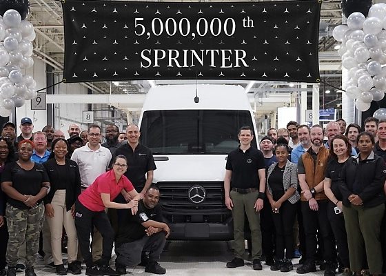 5 Millionth Mercedes-Benz Sprinter Rolls Off The Assembly Line - Handed Over To FedEx - autojosh