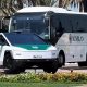 AC Milan Team Bus Escorted By Dubai Police Tesla Cybertruck And G63-based ‘Mansory P720’ - autojosh