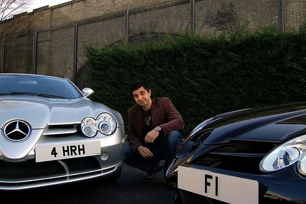 “Best Investment I Ever Made” : Kahn’s ‘F1 Number Plate’ He Bought For £440k In 2008 Now Worth $15m - autojosh 