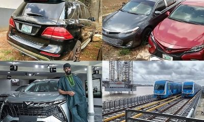 EFCC Recovers 28 Cars From Yahoo Boys, Tunde Onakoya Receives Nord A9 SUV, LAMATA Projects 5 Minutes Headway For Blue Line, News In The Past Week - autojosh