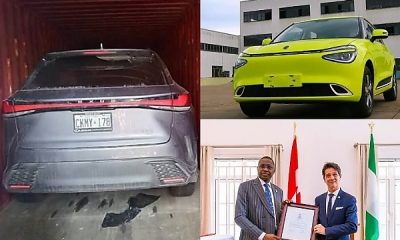 Customs Intercepts Two Lexus RXs Stolen In Canada, Innoson Cheapest Car Cost N22M, Canada Honours EFCC Boss, News In The Past Week - autojosh