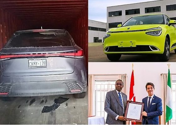 Customs Intercepts Two Lexus RXs Stolen In Canada, Innoson Cheapest Car Cost N22M, Canada Honours EFCC Boss, News In The Past Week - autojosh
