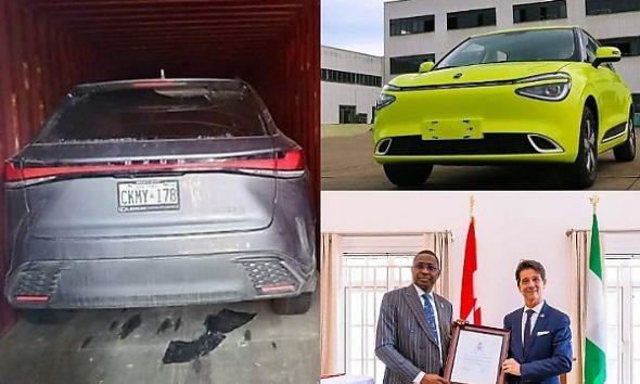 Customs Intercepts Two Lexus RXs Stolen In Canada, Innoson Cheapest Car Cost N22M, Canada Honours EFCC Boss, News In The Past Week - autojosh