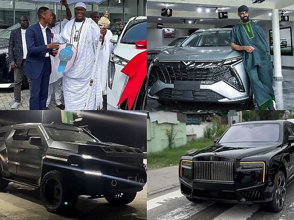 Ooni Of Ife’s GAC GN8 Birthday Gift, Tunde Onakoya Gets New ₦50M Nord A9 SUV, Armored Rezvani Vengeance, Rolls-Royce Cullinan Series II Spotted, Nigerian News In May - autojosh