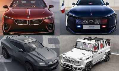 BMW Speedtop, Macron’s New Presidential DS N°8, Rezvani Knight, “Mansory Speranza”, News In May - autojosh