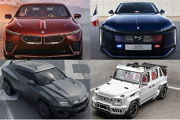 BMW Speedtop, Macron’s New Presidential DS N°8, Rezvani Knight, “Mansory Speranza”, News In May - autojosh