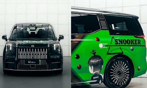 Chinese Professional Snooker Player Rode In A Customized Zeekr 009 Minivan On The Road To Victory - autojosh