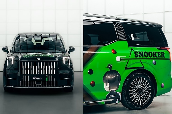 Chinese Professional Snooker Player Rode In A Customized Zeekr 009 Minivan On The Road To Victory - autojosh