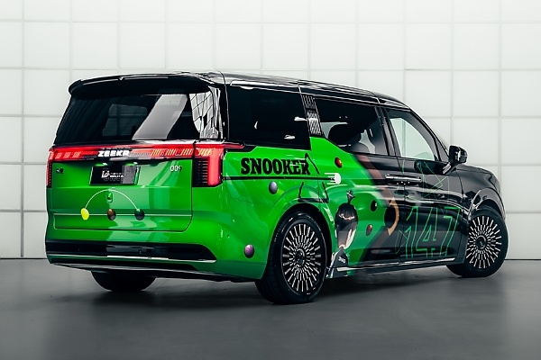 Chinese Professional Snooker Player Rode In A Customized Zeekr 009 Minivan On The Road To Victory - autojosh 