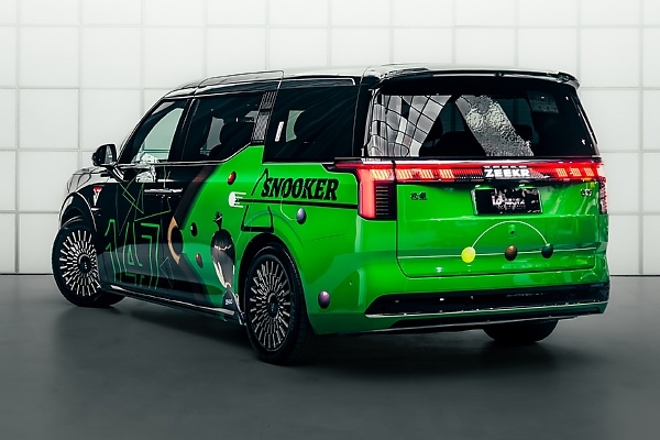 Chinese Professional Snooker Player Rode In A Customized Zeekr 009 Minivan On The Road To Victory - autojosh 