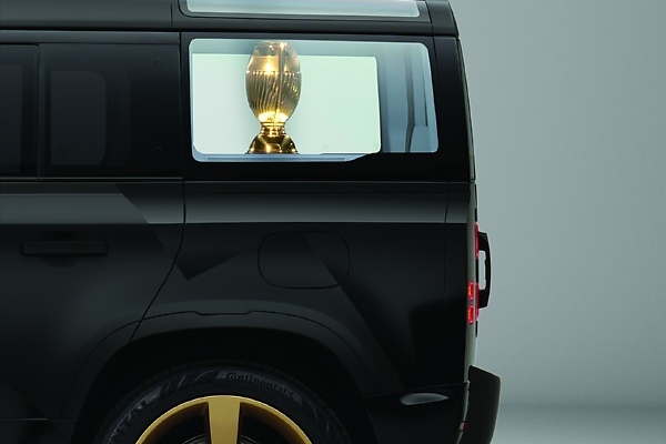 Women’s Rugby World Cup : Defender ‘Trophy Vehicle’ Begins Tour Of England To Showcase The Trophy - autojosh 