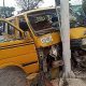 “Don’t Drink and Drive” : Four Injured As Drunk Commercial Bus Driver Crashes Into Streetlight In Lagos - autojosh