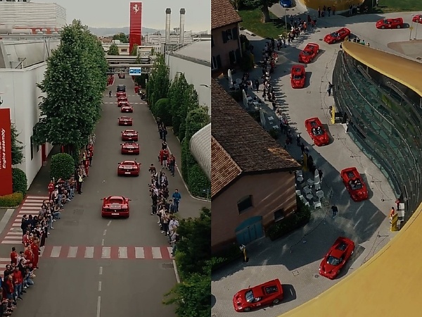 Participants From 10 Countries Took Part In Ferrari Legacy Tour To Celebrate 30 Years Of The Iconic F50 - autojosh 