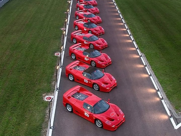 Participants From 10 Countries Took Part In Ferrari Legacy Tour To Celebrate 30 Years Of The Iconic F50 - autojosh