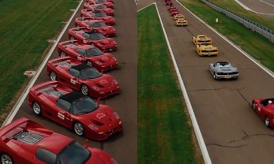 Participants From 10 Countries Took Part In Ferrari Legacy Tour To Celebrate 30 Years Of The Iconic F50 - autojosh