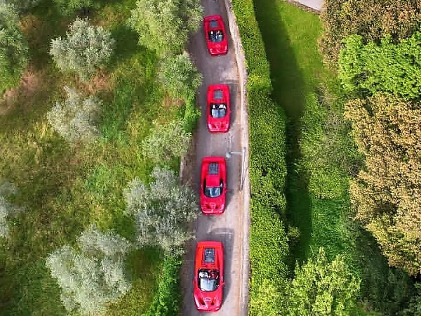 Participants From 10 Countries Took Part In Ferrari Legacy Tour To Celebrate 30 Years Of The Iconic F50 - autojosh