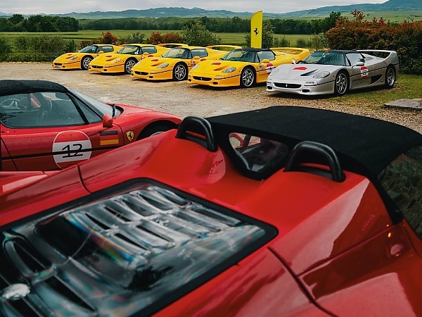 Participants From 10 Countries Took Part In Ferrari Legacy Tour To Celebrate 30 Years Of The Iconic F50 - autojosh 