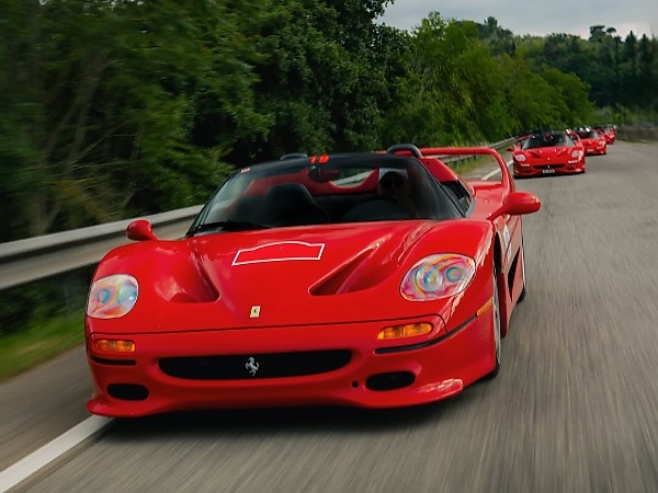Participants From 10 Countries Took Part In Ferrari Legacy Tour To Celebrate 30 Years Of The Iconic F50 - autojosh 