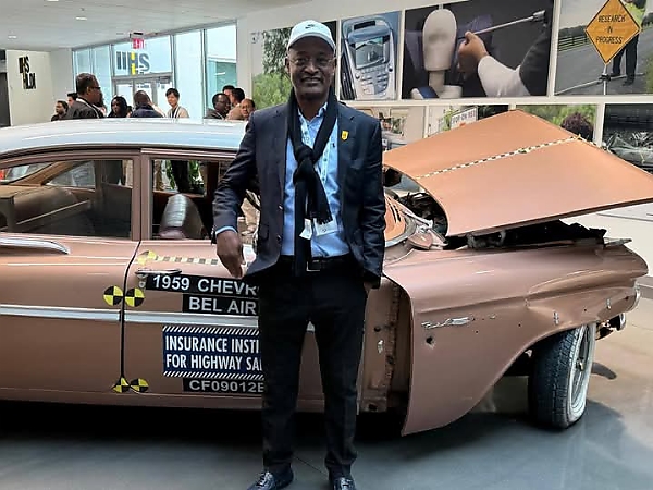 FRSC Boss Sees First Hand Crash Test Conducted By IIHS On A Brand New 2025 Tesla - autojosh 