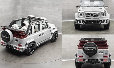 All-new One-off “Mansory Speranza” Is A 4-door Convertible Based On Mercedes-Benz G-Class - autojosh