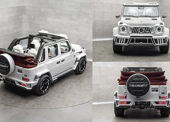 All-new One-off “Mansory Speranza” Is A 4-door Convertible Based On Mercedes-Benz G-Class - autojosh