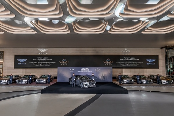 9 Bespoke Bentley Flying Spurs Join The Galaxy Macau Resort In China As Chauffeur-driven Cars - autojosh 