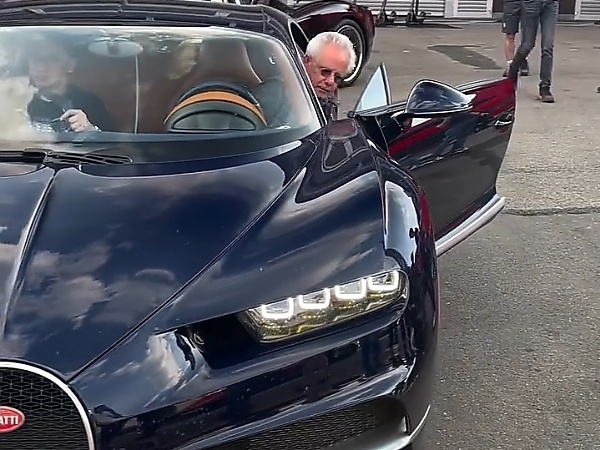 Video : Pagani Founder, Horacio Pagani, Seen Taking $3 Million Bugatti Chiron For A Spin - autojosh 